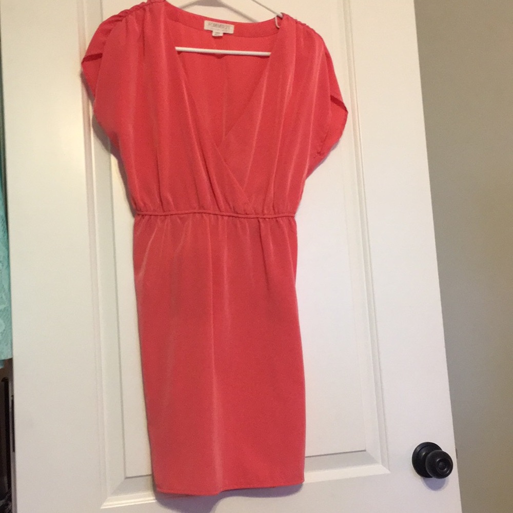 Coral dress
